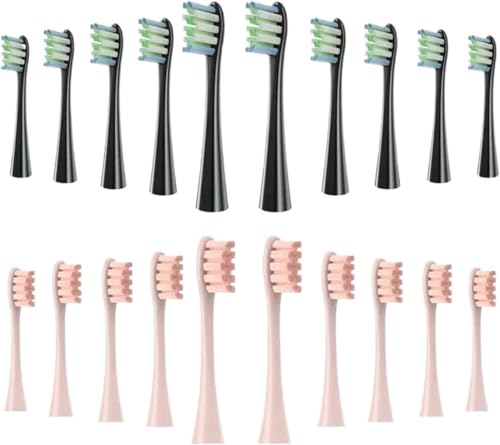 20 �̃u���V�w�b�h�����p Oclean X/X PRO/Z1 �u���V�����\�A���u���V�_�炩����(10 Black 10 Pink)