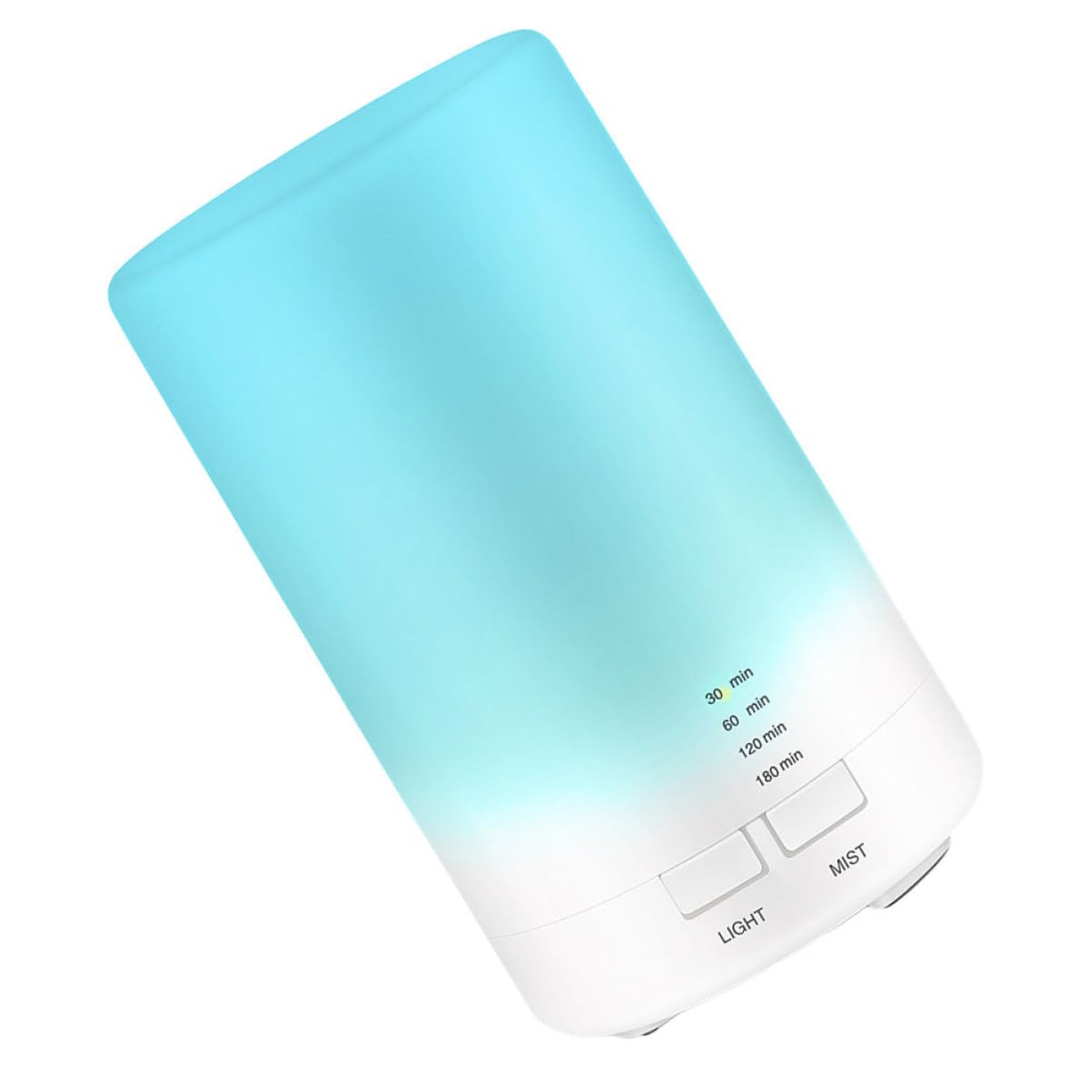 Baluue Difusor de Aroma Silencioso USB 5v 70 Ml, Humidificador Aromaterapia Luz LED Multicolor, Mini Difusor Portátil Hogar y Oficina