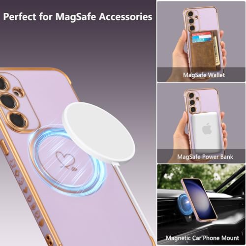 Étui Samsung S24 FE violet plaqué protection premium fine et résistante