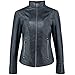 Produktbild Urban Leather Fashion Lederjacke - Rt01, Schwarz, Größe 38, Medium