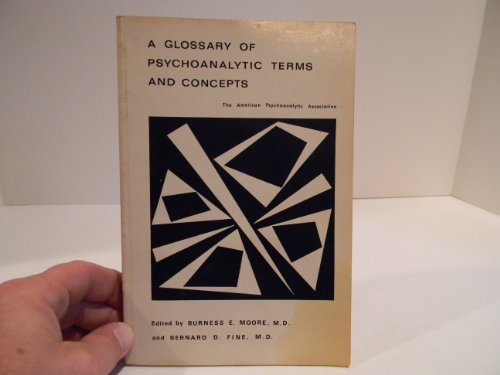 Glossary of Psychoanalytic Term and Concepts 0318131250 Book Cover