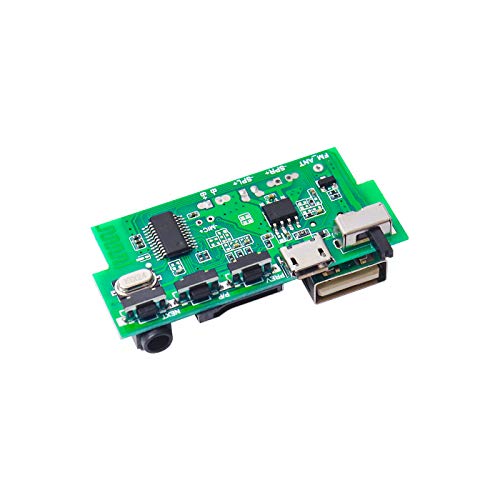 Image of Electronic spices 5V Bluetooth MP3 FM /USB /AUX /TF /MIC /Card MP3 Stereo Player Decoder Module Kit for Audio Amplifier