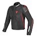Produktbild Dainese Herren 1654592 Super Rider D Dry Jacket Motorradjacke, Schwarz/Schwarz/Fluo-Rot, 54 EU
