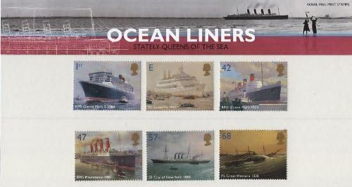 2004 Ocean Liners Stamps in Presentation Pack