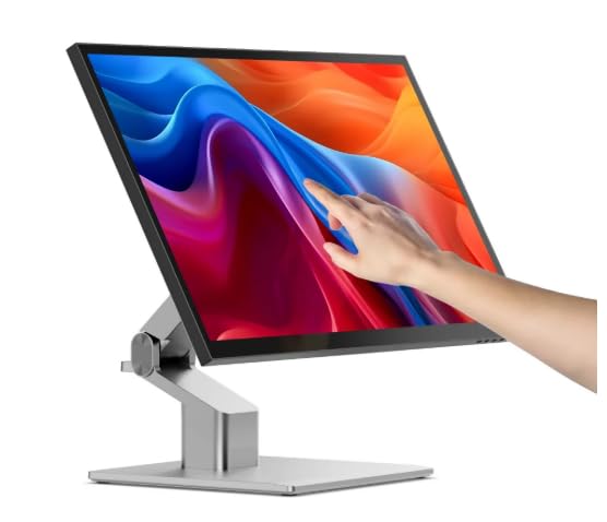Alogic 27c5kpdt Monitor Pc 68,6 Cm [27] 5120 X 2880 Pixel 5k Ultra Hd Led Touch Screen Multi Utente Nero, Argento (alogic Clarity 27in 5k Monitor - 1