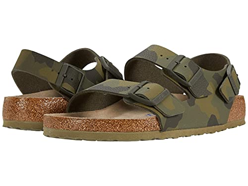 Birkenstock Milano Soft Footbed Desert Soil Camo Green Birko-Flor 46 (US Men s 13-13.5) Regular