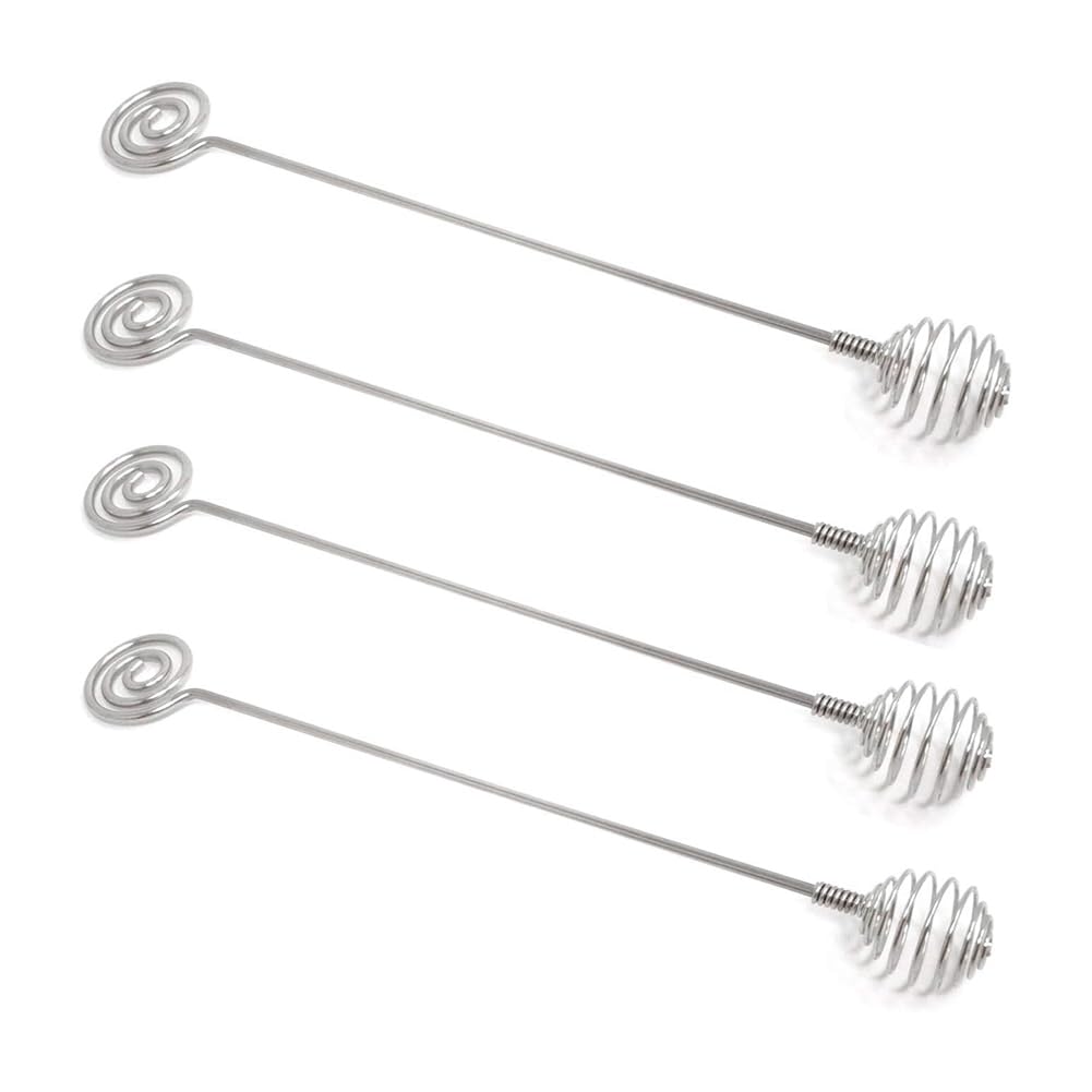 IJSDNVJNDX Stainless Steel Honey Dipper Sticks Honey Dippers Stir Sticks Mixing Spoon for Honey Melted Chocolate Albumen