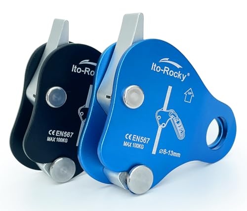 Ito Rocky Rope Grab - Fall Belay Device for Rope Climbing Arborist Rescue and Aerial Work - Thumbnail 6