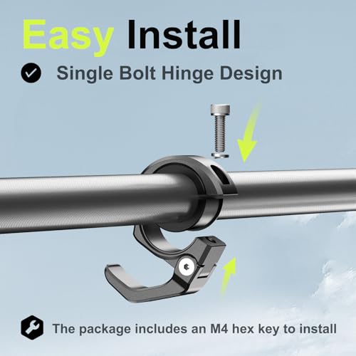LOKTENWO Aluminum Alloy Helmet Hook Holder