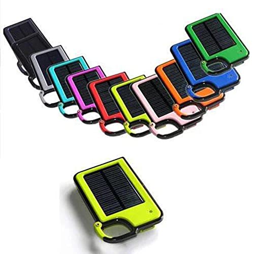 Clip-on Tag Along Solar Charger for Your Smartphone, Orange
