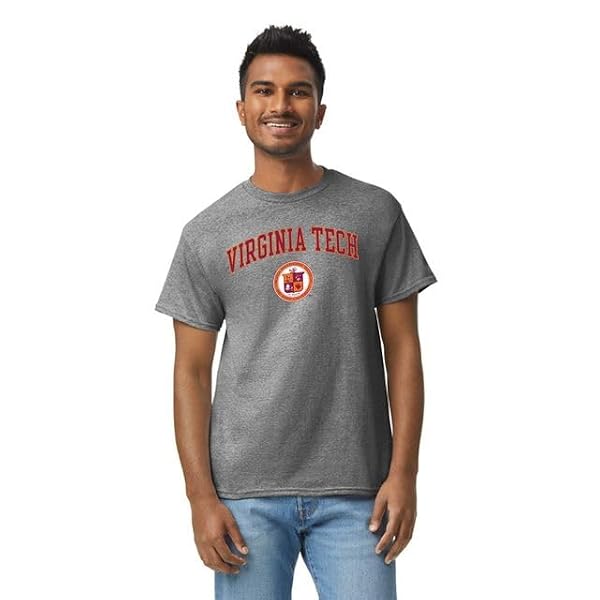 Barnesmith Virginia Polytechnic Institute and State University VT Turkey Short-Sleeve T-Shirt, Heritage, Charcoal Grey, Large by Barnesmith - Used condition - Image 2
