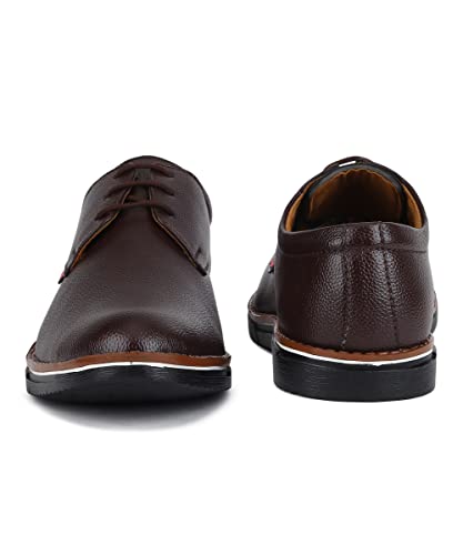 Image of Zixer Synthetic Leather Mens Formal Shoes || Office Formal Shoes Men Stylish|| Formal Shoes for Men Patent Leather Lace Up Party Formal Shoe
