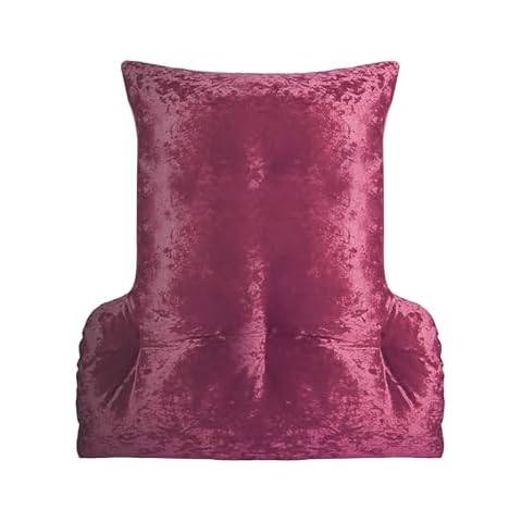 Lancashire Textiles Crushed Velvet Lumbar Cushion Cover