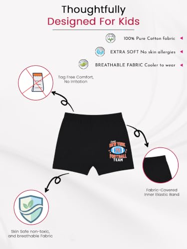 Image of DYCA by Bodycare Boys Cotton Trunks, Soft & Breathable, Pack of 6, Print & Colour May Vary