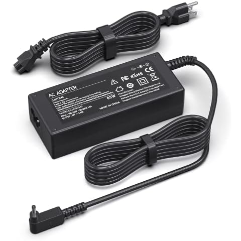 Chromebook Chargers Laptop for Acer CB3 CB5 11 13 14 15 R11 N16P1 A13-045N2A N15Q9 C738T N15Q8 CB3-532 CB3-431 PA-1450-26 Spin 1 3 5 Serises AC Adapter Power Supply Cord 19V 3.42A Cover