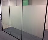 Aingoo etiqueta de la ventana translúcida con chorro de arena para cristales privacidad ventana película - rollo de 90 x 200cm 018