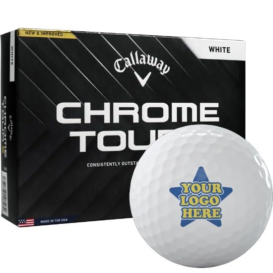 2024 Callaway Golf Chrome Tour X Custom Logo Golf Balls