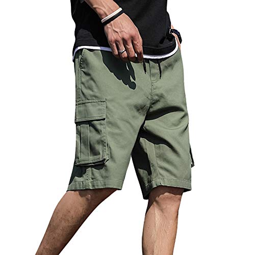 Short de sport pour l'été et la plage AXEBHPED décontracté - 3