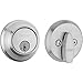 Kwikset 98190-003 816 Key Control Single Cylinder Door Lock Deadbolt featuring SmartKey Security for Master Keying Multi-Family Housing and Tenant Key Control in Satin Chrome