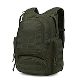 Mardingtop 25L Tactical Backpacks Molle Hiking daypacks for Camping Hiking Military Traveling Motorcycle Army Green