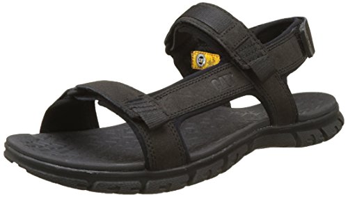 Cat Footwear Atchison Open Toe Sandals, Black Mens Black, 7