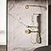 Kohler 21336-2MB Shift®+ Square two-function handshower, 2.5 gpm, Vibrant Brushed Moderne Brass