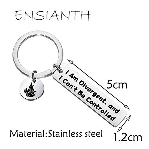 ENSIANTH Movie Merch I Can’t Be Controlled Inspired Keychian Inspiration Gift2