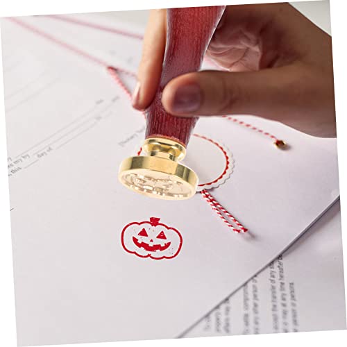 Kit à cacheter pour halloween packaging Operitacx et décoration de table créative en cire - 3