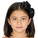 HoveBeaty Bow Hairband Soft Elastic Lace Bowknot Headband for Women and Girls, Perfect Hair Accessories for Party and Cosplay (Black)