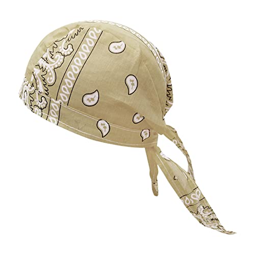 #N/a Bonés de Masculinos Do Rag Gorro para Motocicleta Bandana Absorvente de Suor Bandana Respirável