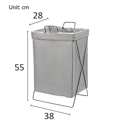Panier à linge sale pliable en tissu imperméable pour optimiser le rangement de la maison