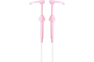 Pink Syrup Pump for Jordans, Torani and More (Pack of 2)