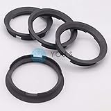 4 x ZENTRIERRINGE DISTANZRING für ALUFELGEN Z28D 76,9 - 67,1 mm Brock, Keskin, Tuning, Motec, Oxigin, RC, Tomason, Wheelworld, Advanti