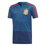 Escudo de la selección española serigrafiado a la izquierda del pecho