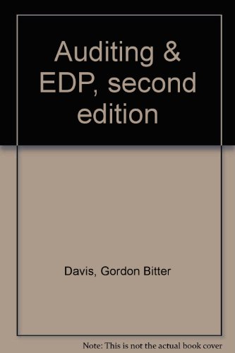 Auditing & EDP, second edition B0006YA1IG Book Cover