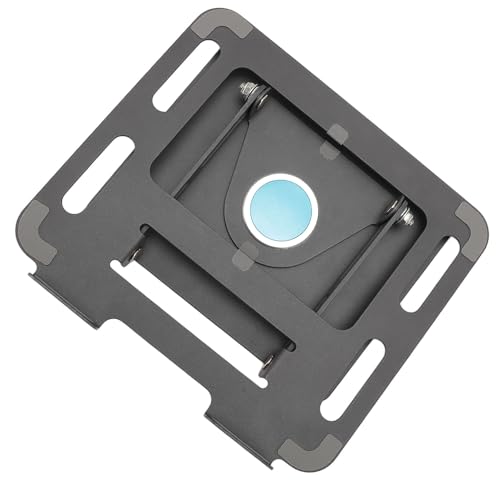 Base ajustable metálica para laptop con antideslizante miniatura 6