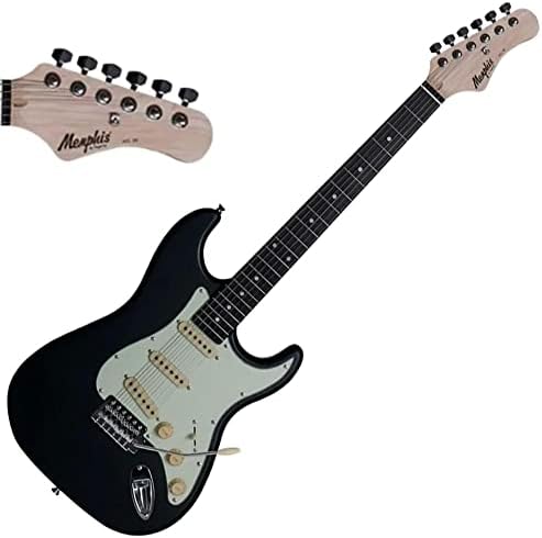Guitarra elétrica Black MG-30 Memphis