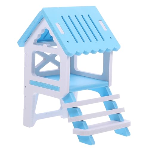 TOBBOMEY Laberinto de Conejillos de Indias Registro Piel de hámster Conejo heno casa Hamster casita Hamster escondite de Jaula de hámster escondite Decorativo de Ratas de polivinilo