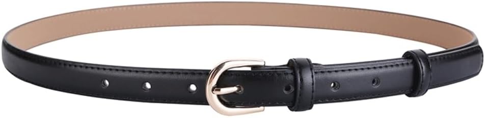Versatile Decoration with Skirt Version Cowhide Leather Belt Women's Trousers Jeans