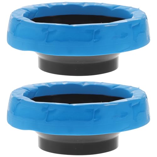 HEATSHAKING 2Pcs Toilet Wax Seal Ring Gasket for Toilet Bowl Waste Line Replacement Universal Flange Repair Tool