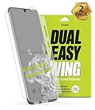 Ringke Dual Easy Full Cover Wing (2 Pack) Screen Protector Compatible with Galaxy S20 Ultra (2020) Screen Protector