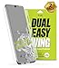 Ringke Dual Easy Full Cover Wing (2 Pack) Screen Protector Designed for Galaxy S20 Ultra (2020)