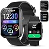 Smart Watch for Men Women – Answer/Make Calls/Quick Reply/AI Voice Assistant, 1.83″ for Android iPhone Samsung Compatible IP68 Smartwatch Blood Oxygen Heart Rate Fitness Tracker (Black, 1.83″)