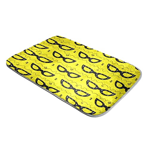 Alfombra de pelo sintético ultrasuave y lavable con estampado de mirada felina llamativa 2