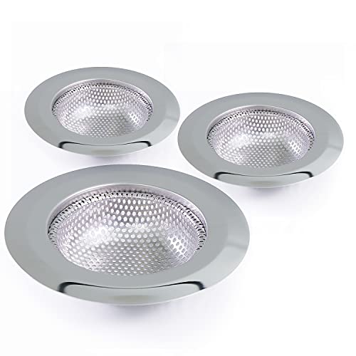 Colador para fregadero de cocina 3 unidades 4.5 pulgadas