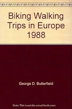 Paperback Biking Walking Trips in Europe 1988 Book