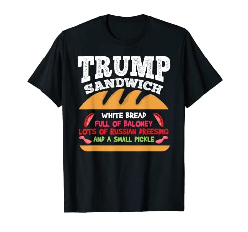 Resistir al presidente | Demostraciones de voto | 2020 Anti Trump Sandwich Camiseta