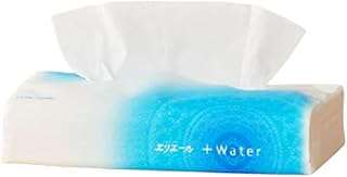 ティッシュ 【ふるさと納税】エリエール+Water（プラスウォーター）ソフトパックティシュー120組2パック ティシューペーパー 保湿 保湿ティッシュ 日用品 消耗品 静岡 静岡県 島田市
