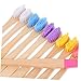 10pcs Toothbrush Colorful Soft Bristle Toothbrushes for Gentle Oral Care Wooden Design for Home Travel Daily Use