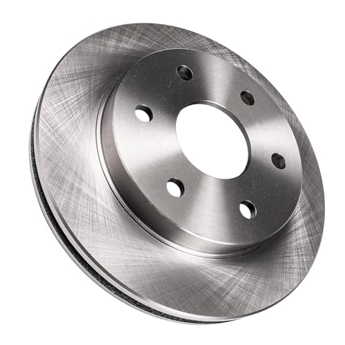 Image of Detroit Axle - Front Brake Rotors for 2000-2006 Toyota Tundra 2001-2007 Sequoia, Disc Brake Rotors 2002 2003 2004 2005 Replacement [12.56 inch inch Rotors]